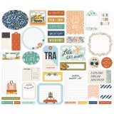 Safe Travels - Bits & Pieces Journal Die Cuts Safe Travels - Bits & Pieces Journal Die Cuts